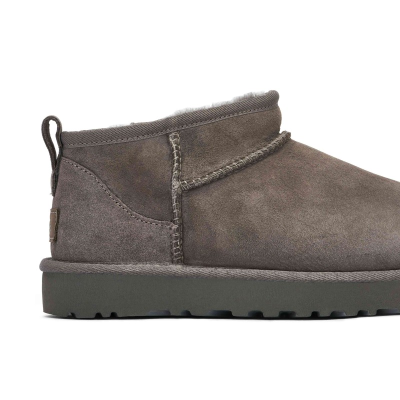 UGG Classic Ultra Mini Boot Grey Womens