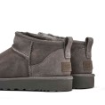 UGG Classic Ultra Mini Boot Grey Womens