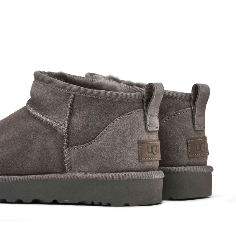 UGG Classic Ultra Mini Boot Grey Womens