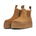 UGG Neumel Platform Chelsea Boot Chestnut Womens