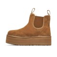 UGG Neumel Platform Chelsea Boot Chestnut Womens