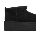 UGG Classic Ultra Mini Platform Black Womens