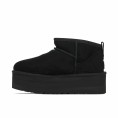 UGG Classic Ultra Mini Platform Black Womens