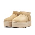 UGG Classic Ultra Mini Platform Brown Driftwood Womens