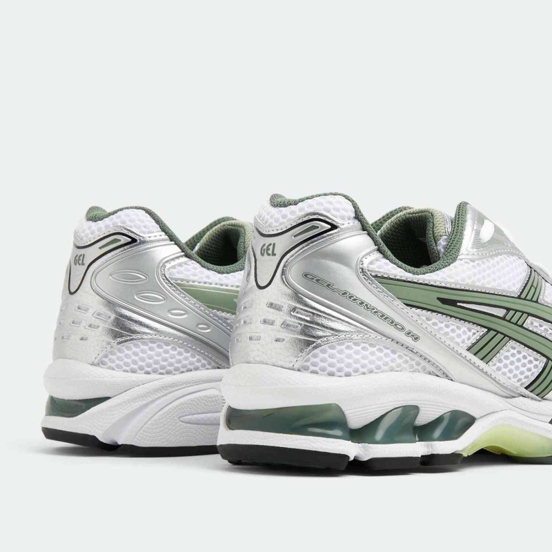 Gel-Kayano 14 White Pure Silver Slate Grey Sage