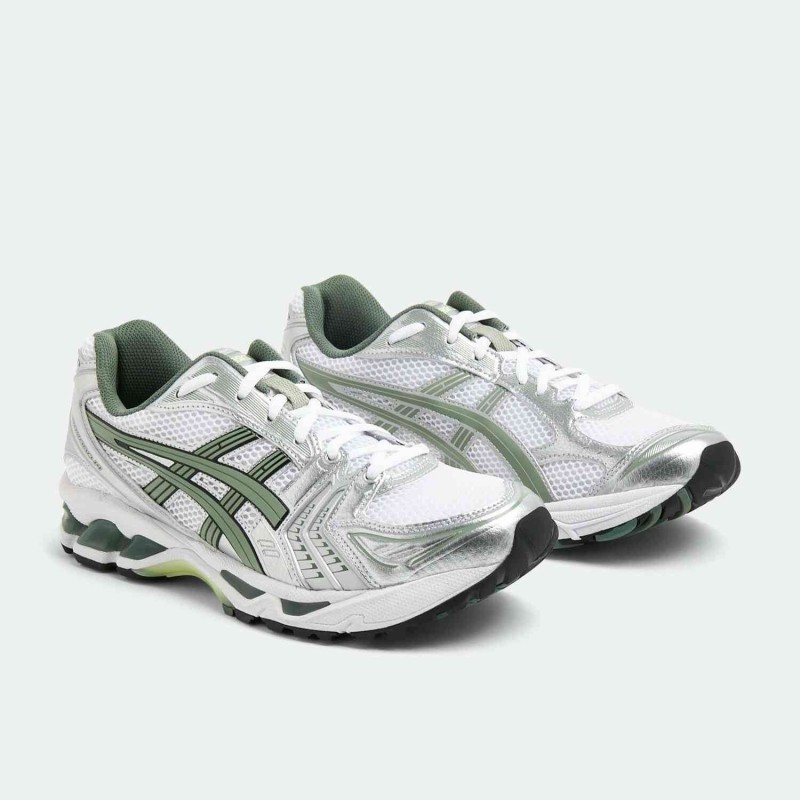 Gel-Kayano 14 White Pure Silver Slate Grey Sage