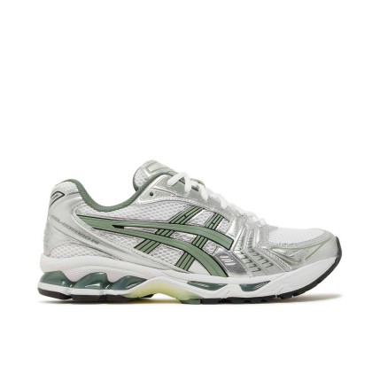 Gel-Kayano 14 White Pure Silver Slate Grey Sage