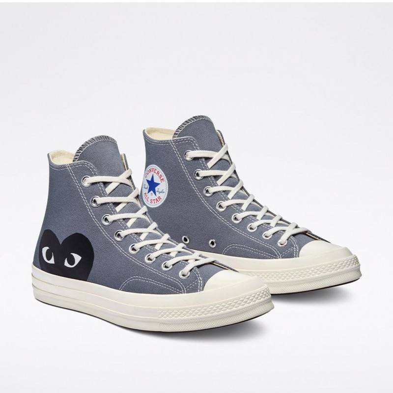 Converse Chuck Taylor All-Star 70s Hi x Comme Des Garçons Play Grey