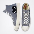 Converse Chuck Taylor All-Star 70s Hi x Comme Des Garçons Play Grey