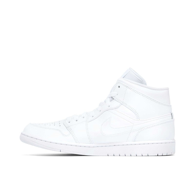 Air Jordan 1 Mid Triple White