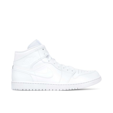 Air Jordan 1 Mid Triple White