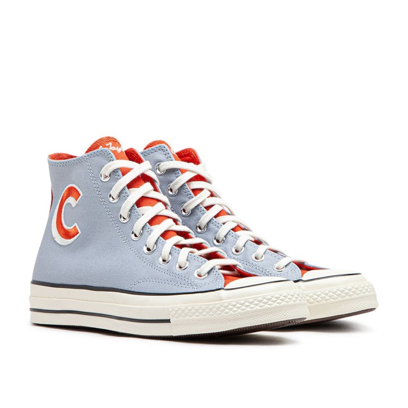 Converse Chuck 70 High Letterman Heirloom Silver & Nomadic Rust