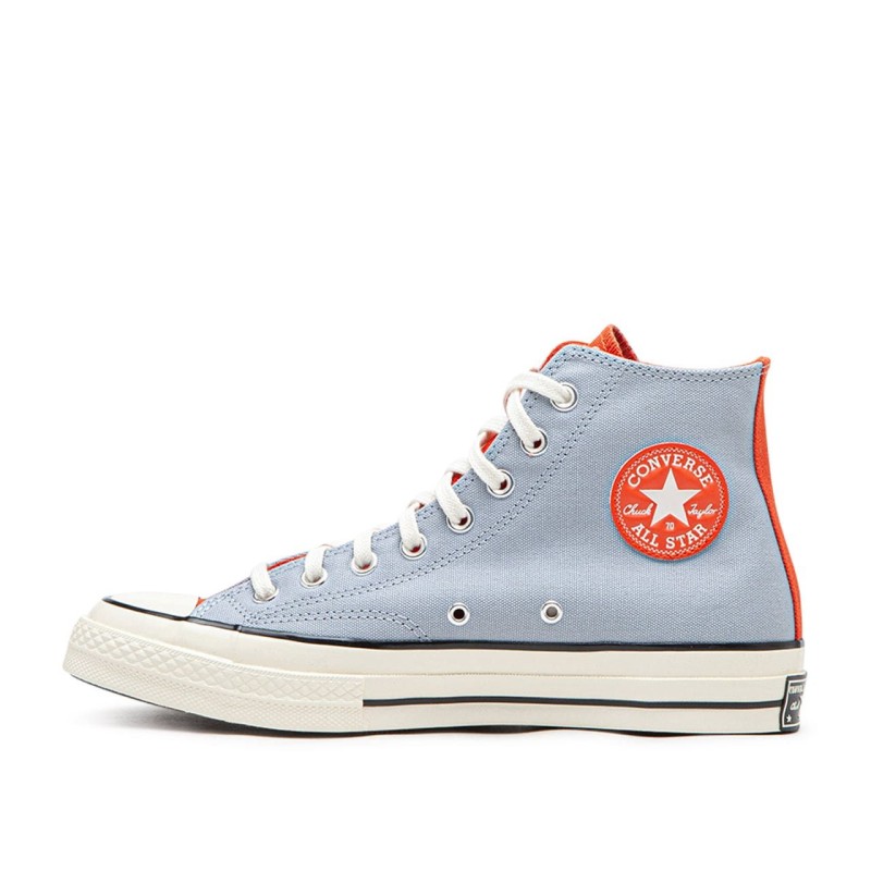 Converse Chuck 70 High Letterman Heirloom Silver & Nomadic Rust