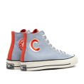 Converse Chuck 70 High Letterman Heirloom Silver & Nomadic Rust