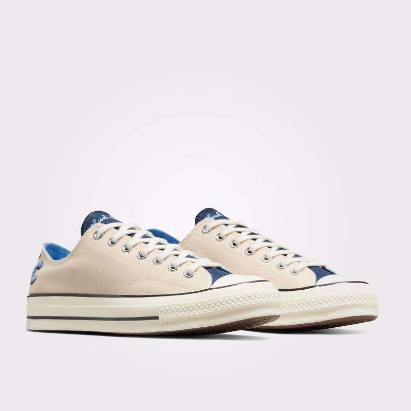 Converse Chuck 70 Low Letterman Natural Ivory