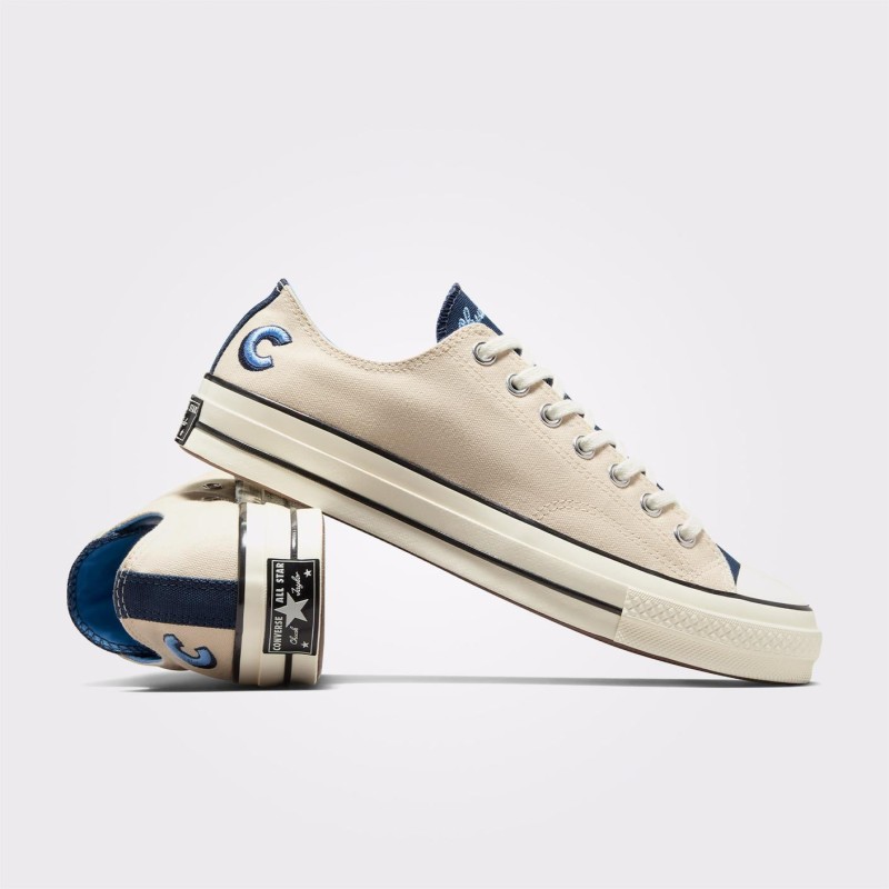 Converse Chuck 70 Low Letterman Natural Ivory