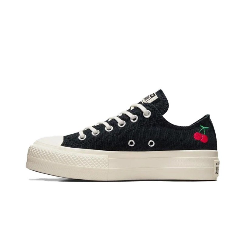 Chuck Taylor Ox All Star Lift Platform Cherries