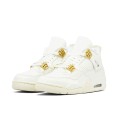 Air Jordan 4 Retro Sail Metallic Gold Womens