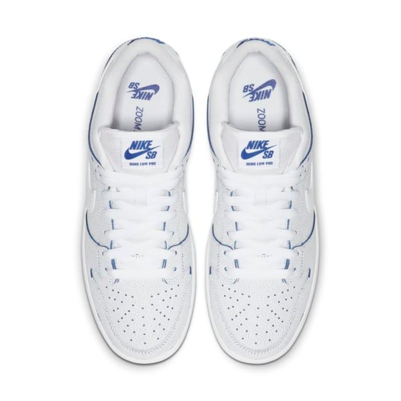 Dunk Low Premium White Game Royal