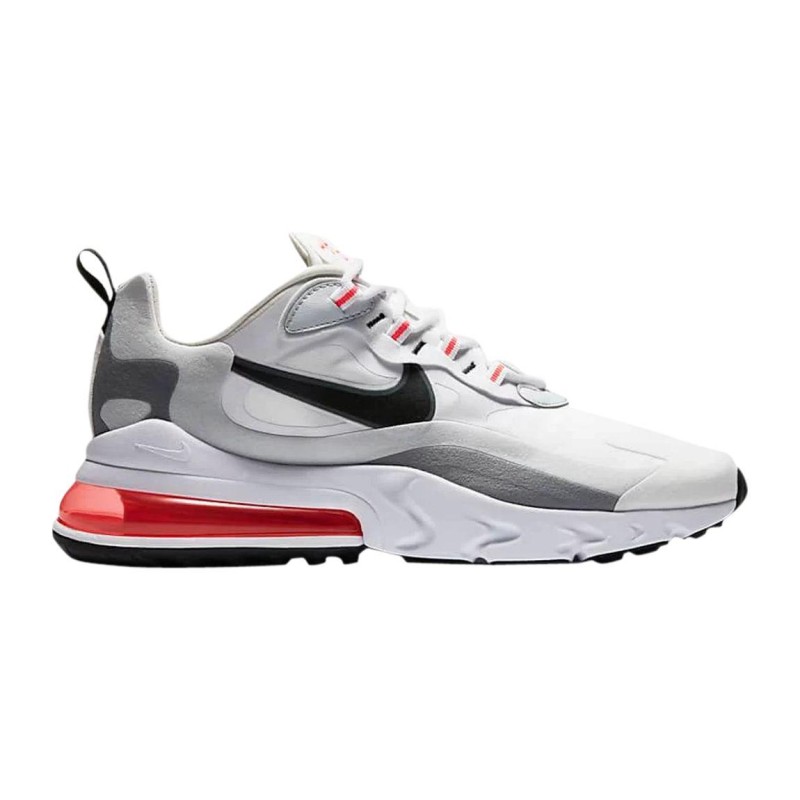 Air Max 270 React White Crimson Black