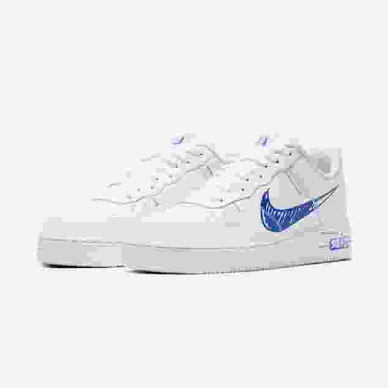 Air Force 1 Low Sketch White Blue