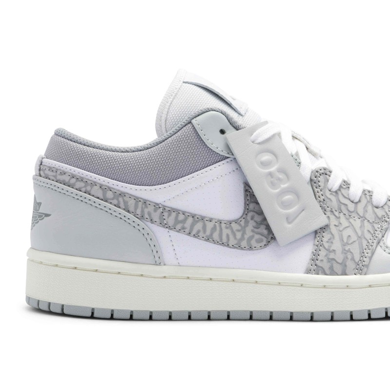 Air Jordan 1 Low Premium Elephant Print