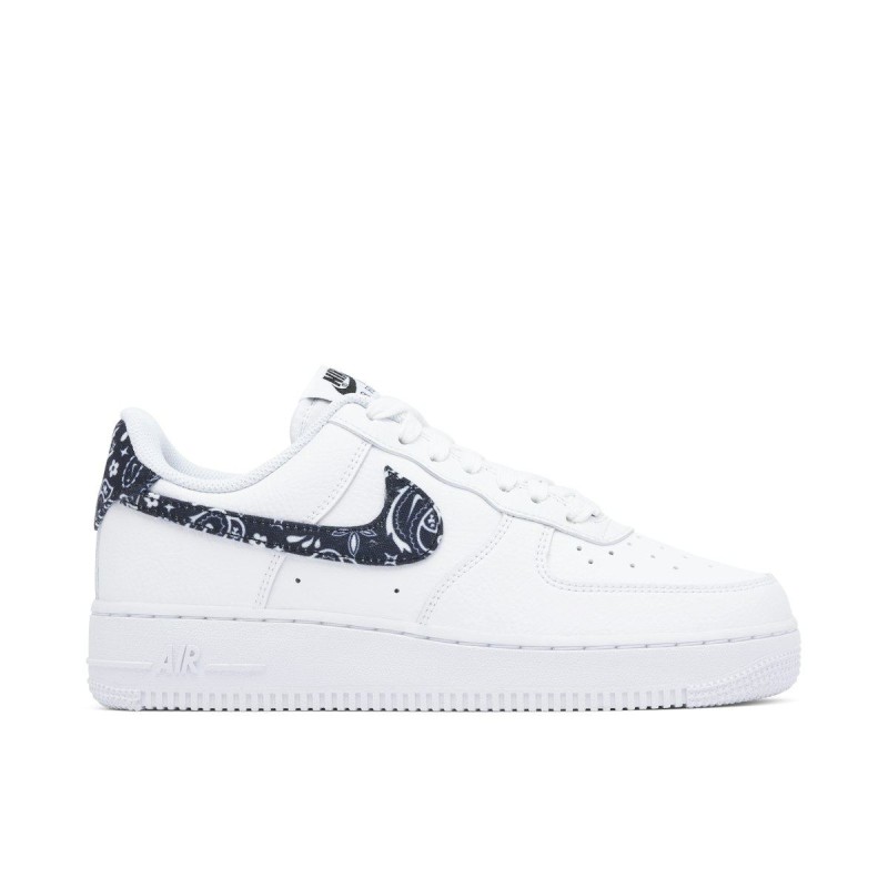 Air Force 1 Low 07 Essential White Black Paisley