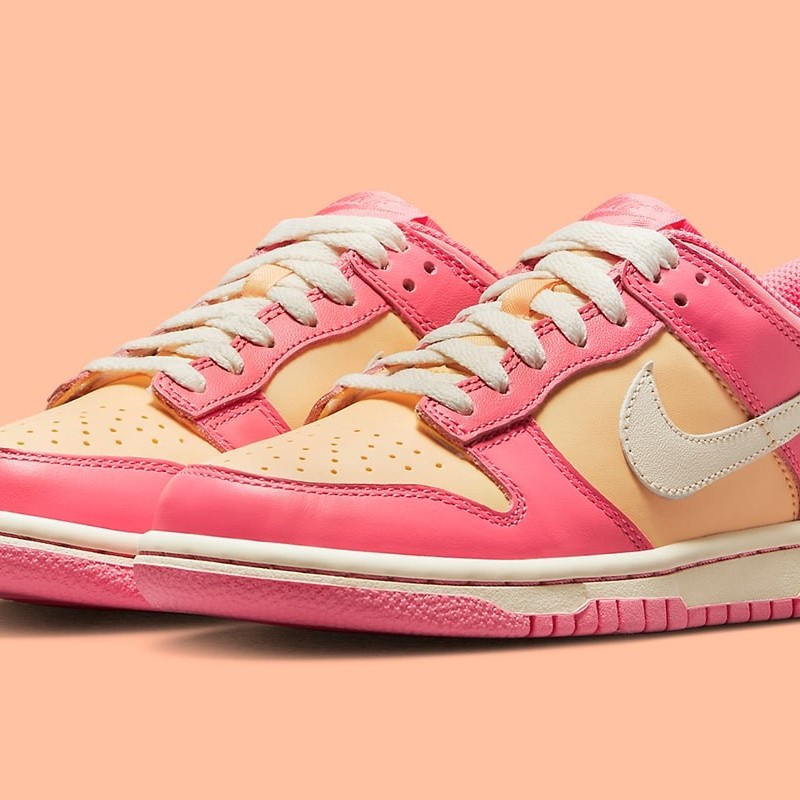 Dunk Low Strawberry Peach Cream GS