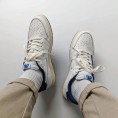 Travis Scott x Fragment Air Jordan 1 Low OG White/Blue/Sail