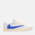 Travis Scott x Fragment Air Jordan 1 Low OG White/Blue/Sail