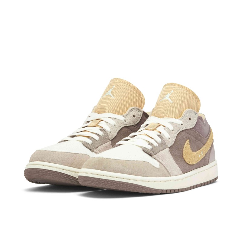 Jordan 1 Low Craft Inside Out Tan Brown