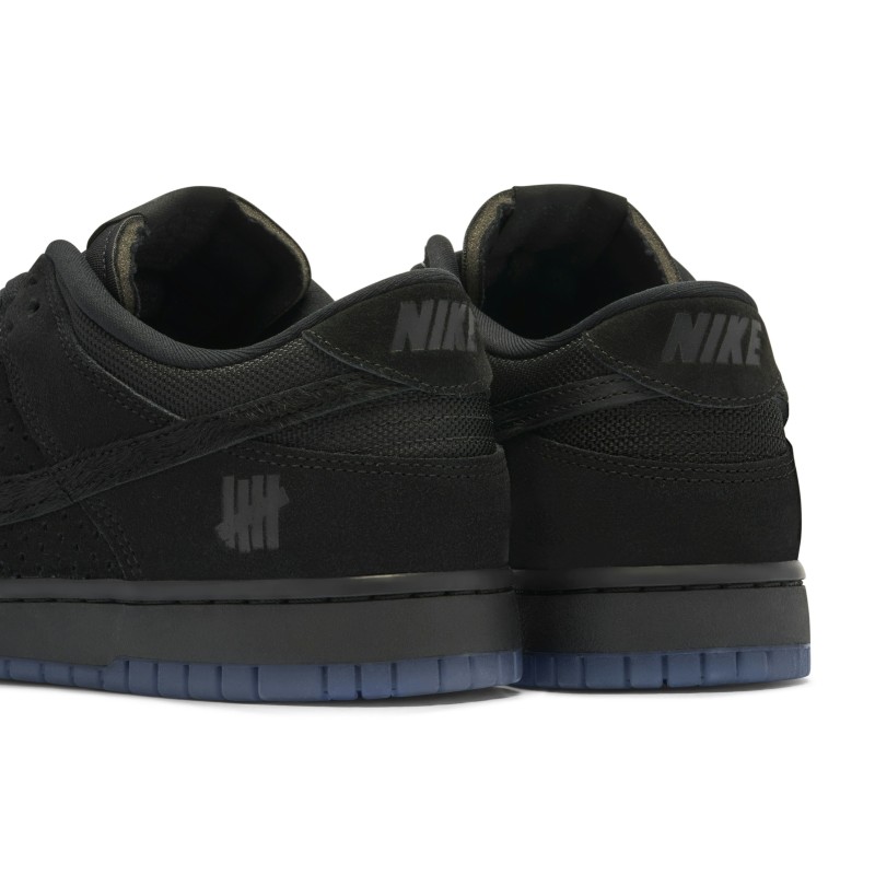 Dunk Low x UNDEFEATED Black