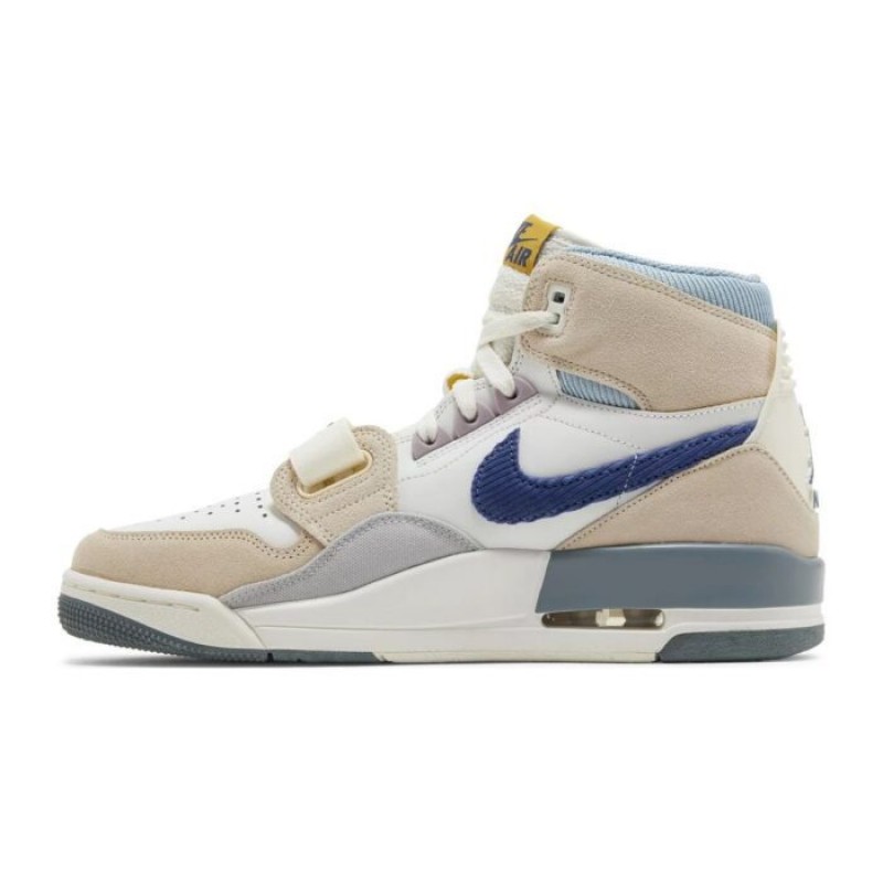 Air Jordan Legacy 312 Corduroy Swoosh White Mystic Navy