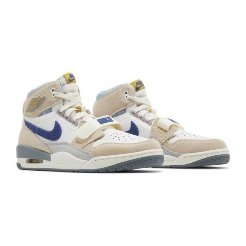 Air Jordan Legacy 312 Corduroy Swoosh White Mystic Navy