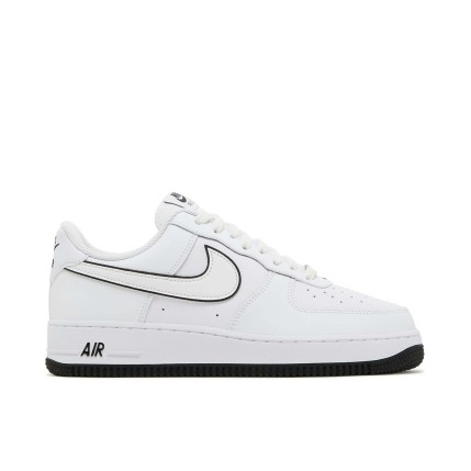 Air Force 1 '07 Low White Black Outline Swoosh