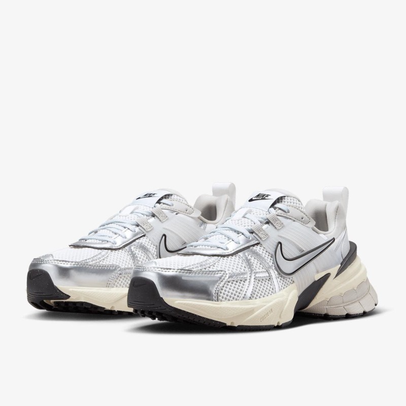 V2K Run Summit White Metallic Silver Womens