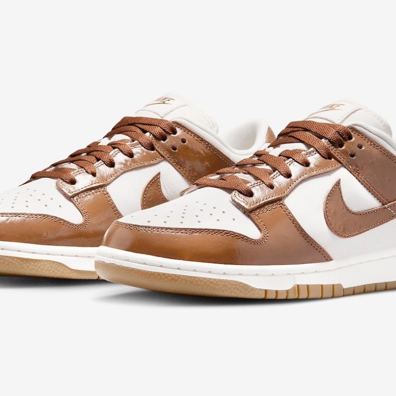 Dunk Low LX Ale Brown Ostrich Womens