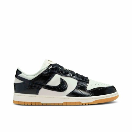 Dunk Low LX Black Croc Womens