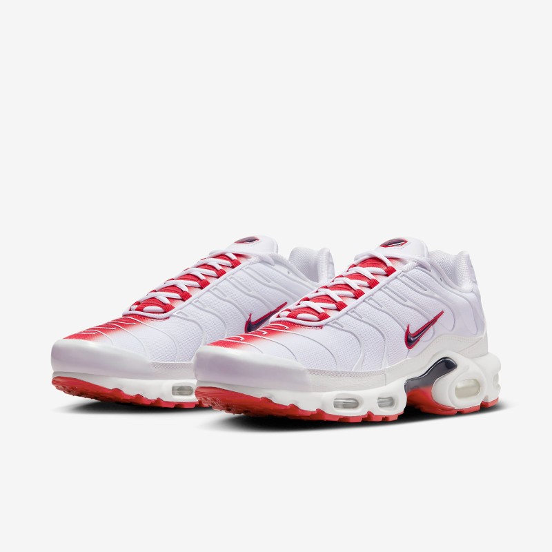 Air Max Plus Gradient White University Red