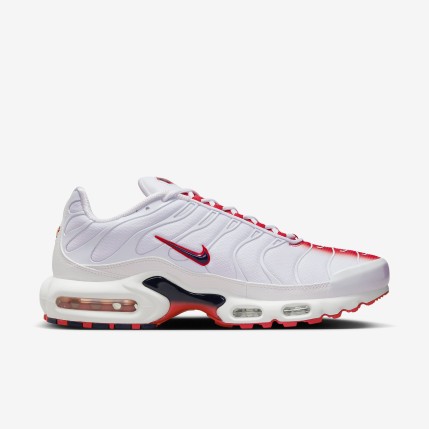 Air Max Plus Gradient White University Red