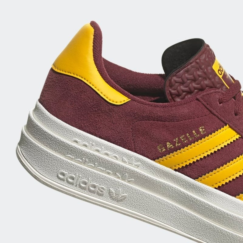 Gazelle Bold Burgundy Yellow Womens