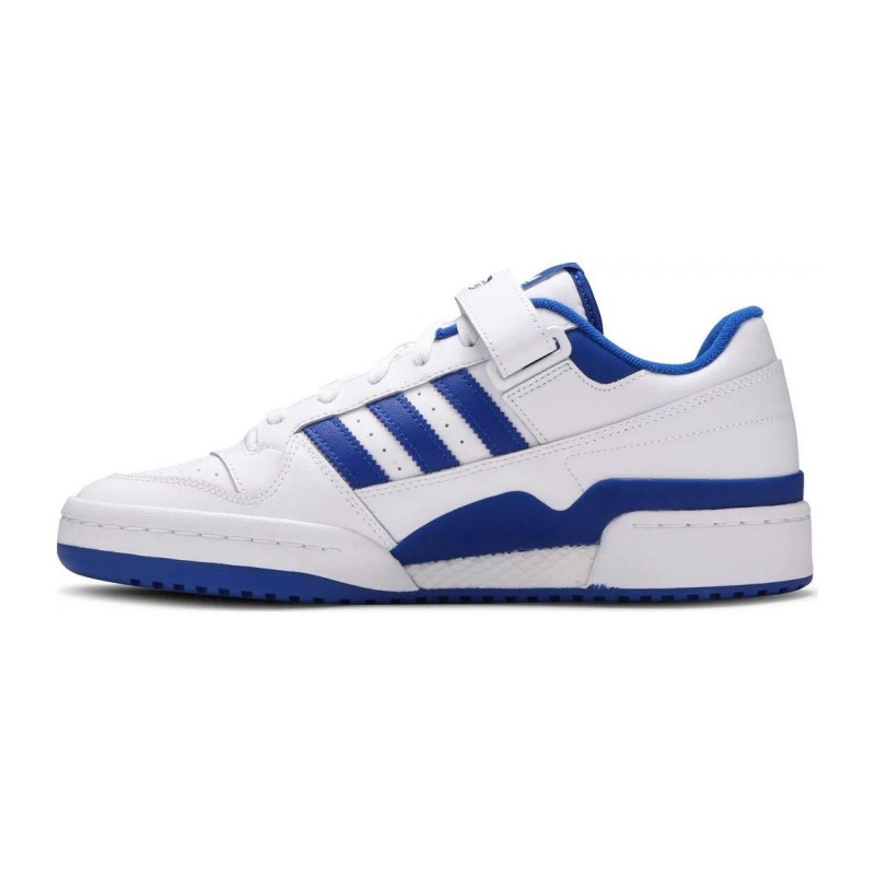 Forum Low White Royal Blue