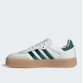 Sambae White Collegiate Green Gum Womens