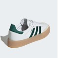 Sambae White Collegiate Green Gum Womens