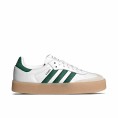 Sambae White Collegiate Green Gum Womens