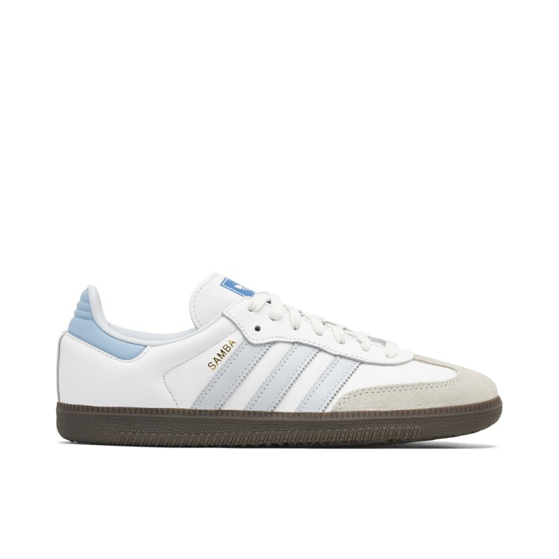 Samba OG Core White Halo Blue