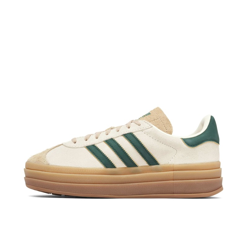 Gazelle Bold Beige Collegiate Green Womens