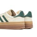 Gazelle Bold Beige Collegiate Green Womens