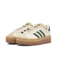 Gazelle Bold Beige Collegiate Green Womens