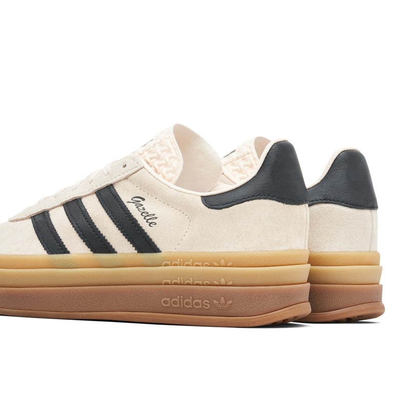 Gazelle Bold Beige Black Womens